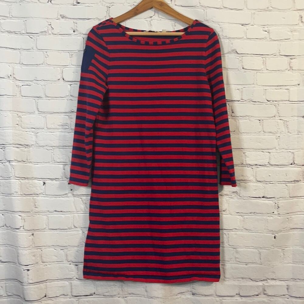 Vineyard Vines Nautical Stripe Boatneck Dress